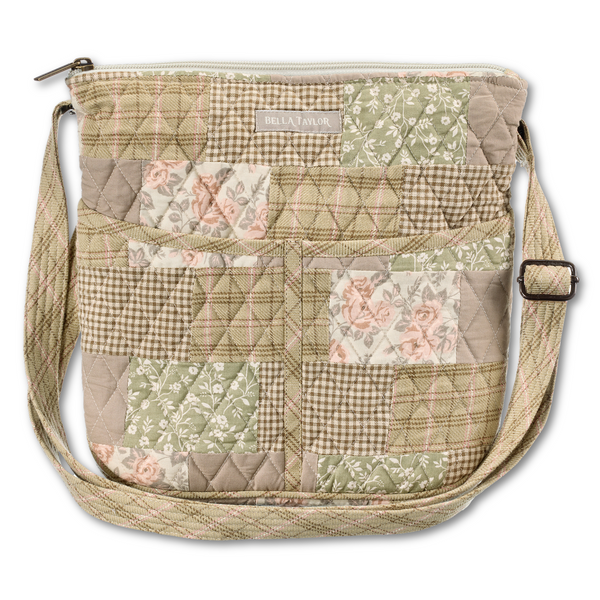 Cameo Rose Patchwork Hipster