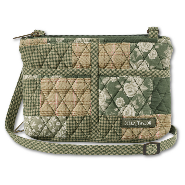 Heirloom Rose Patchwork Essentials Wallet Crossbody