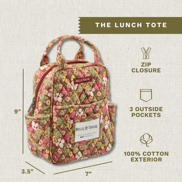 Autumn Garden Lunch Tote