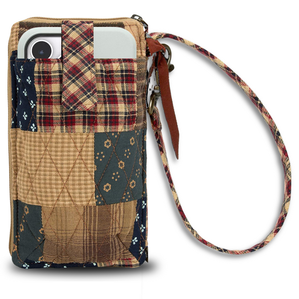 Primitive Patch Cell Phone Wristlet