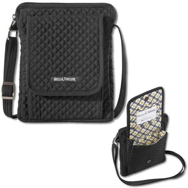 Solid Black Mini Crossbody