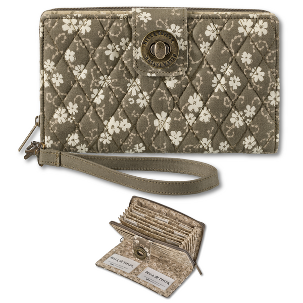 Woodland Floral RFID Cash System Wallet