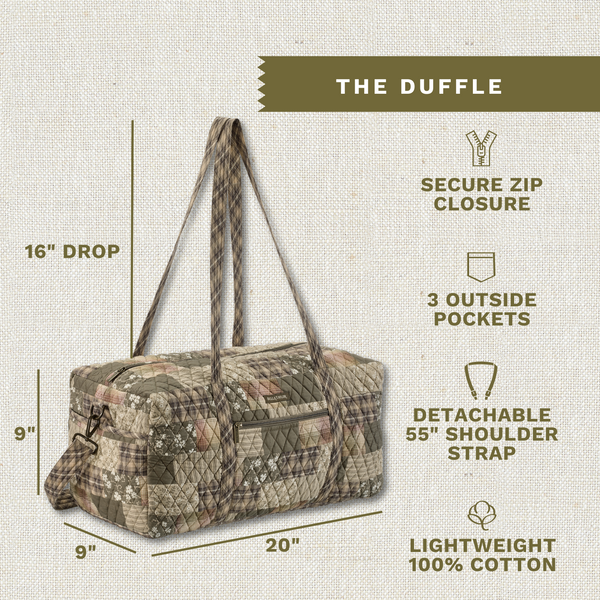 Woodland Patch Duffle