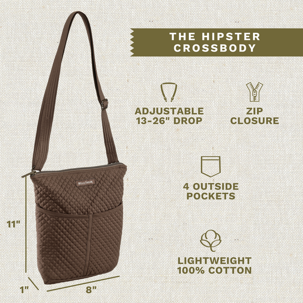 Chocolate Microfiber Hipster