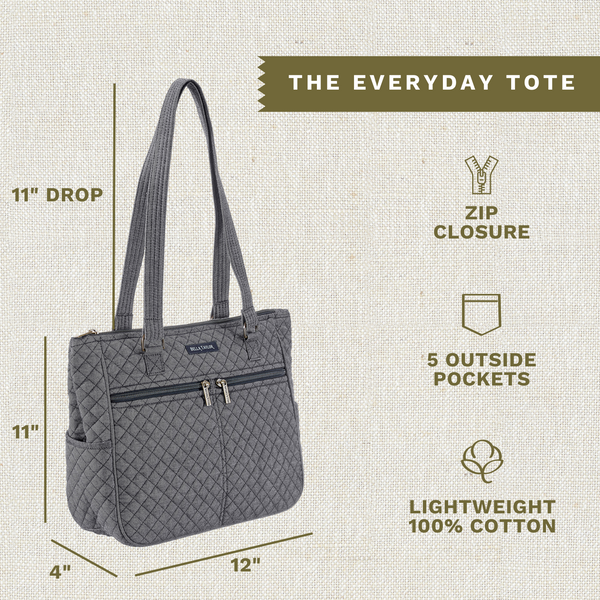 Dark Denim Everyday Tote