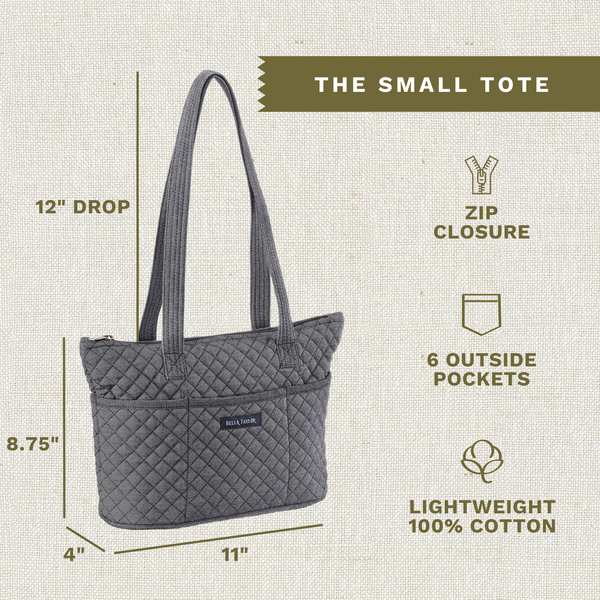 Dark Denim Small Tote