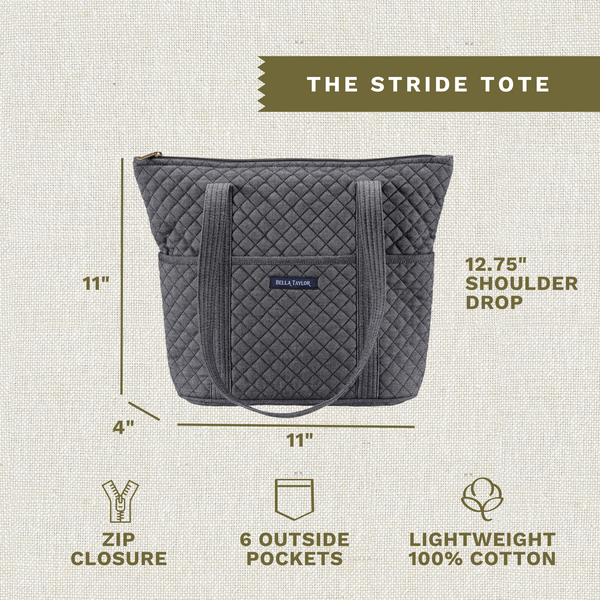 Dark Denim Stride Tote